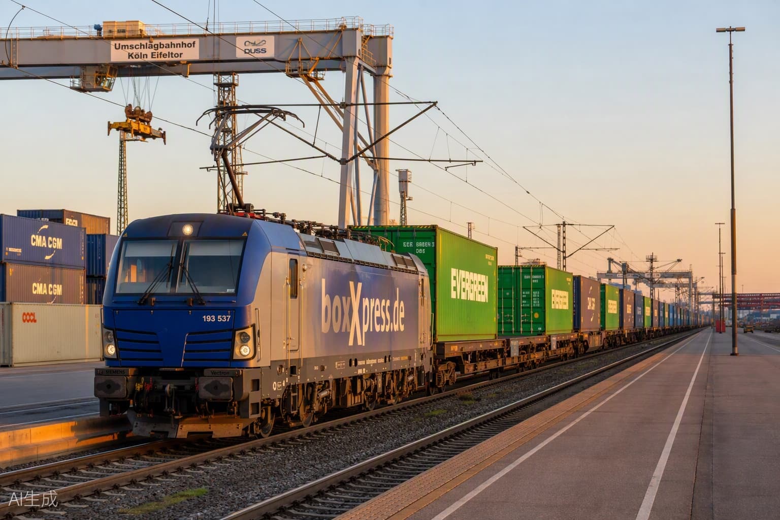 Trasporto ferroviario FCL & LCL dalla Cina all'Europa